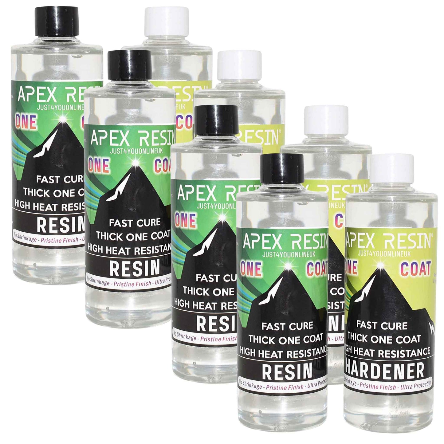 Apex Resin® Fast Cure Small Kits - Shipped by our partner, Apex Resin!
