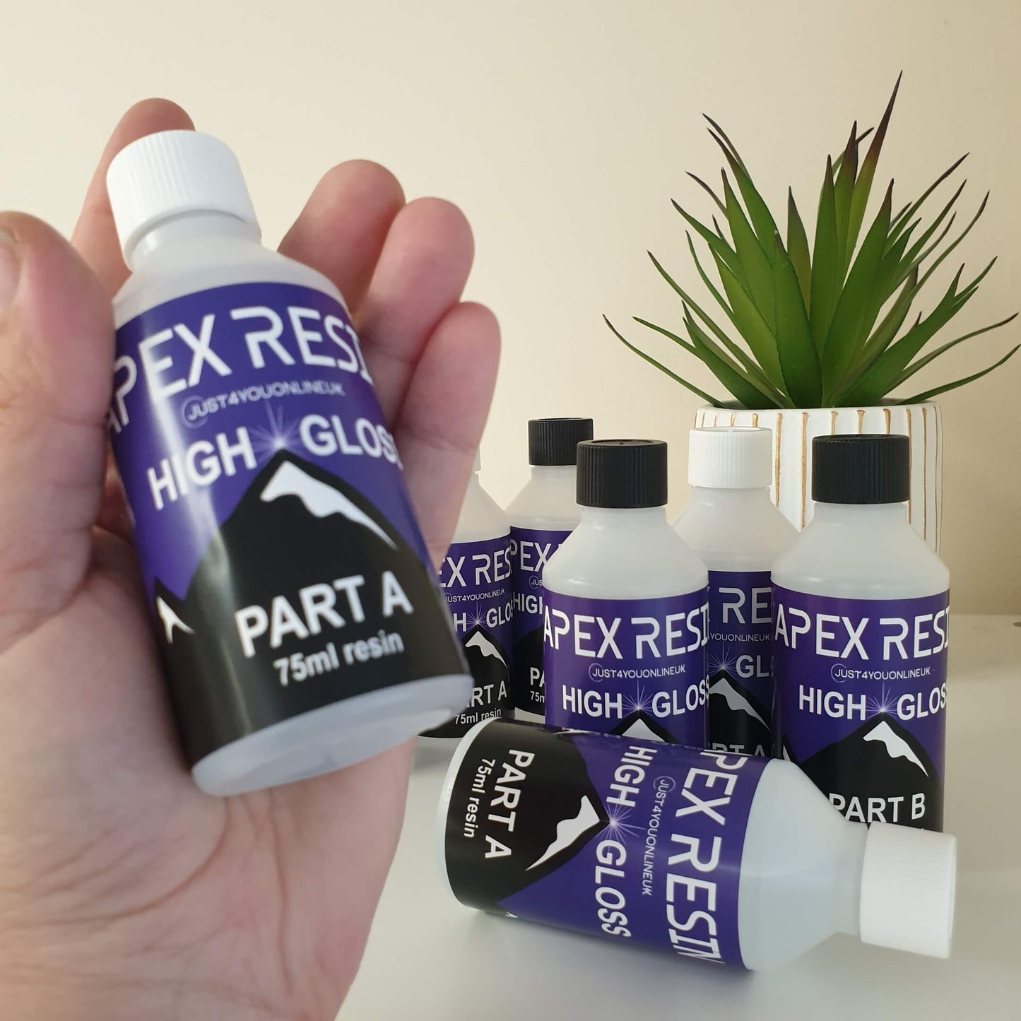 Apex Resin High Gloss - Low Viscosity, Fast Curing Epoxy Resin