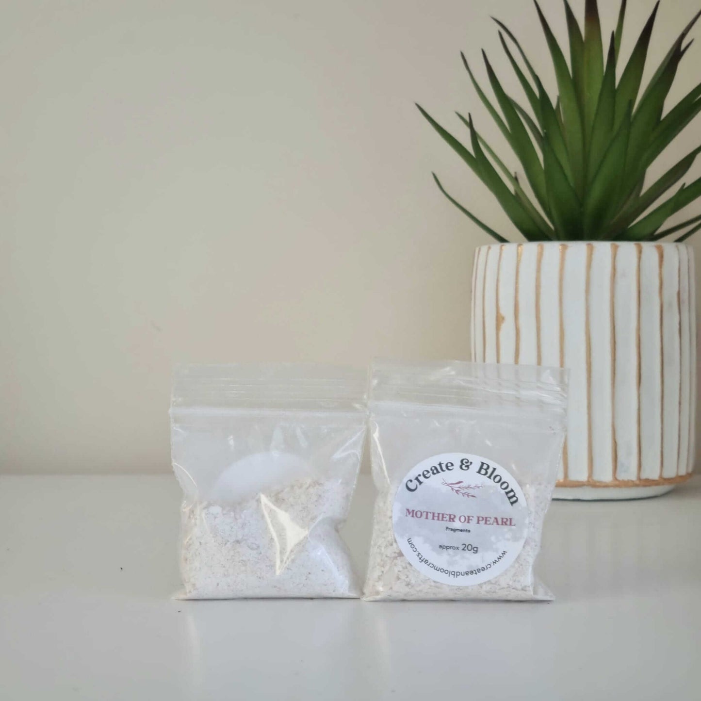 Bloom Texture - Mother of Pearl Shell Fragments!