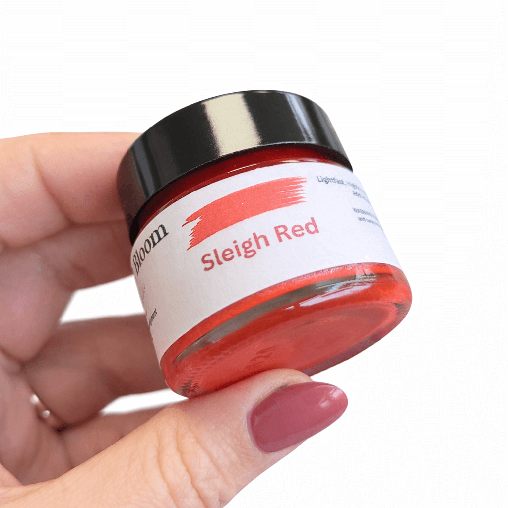 Pearl Resin Pigment: Sleigh Red Pearl Limited Edition