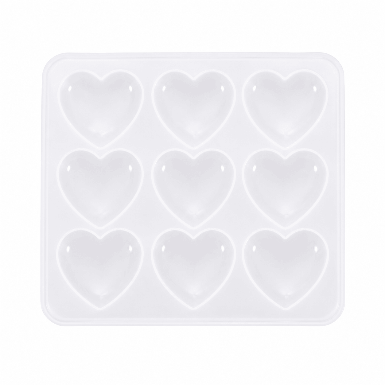 Silicone Mould for Resin Crafts - Sweetheart Pocket Love Mould, Make 9!