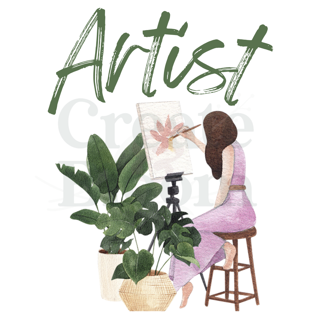 Premium UVDTF Vinyl Transfers for Resin Tumblers & Crafts: Artist!