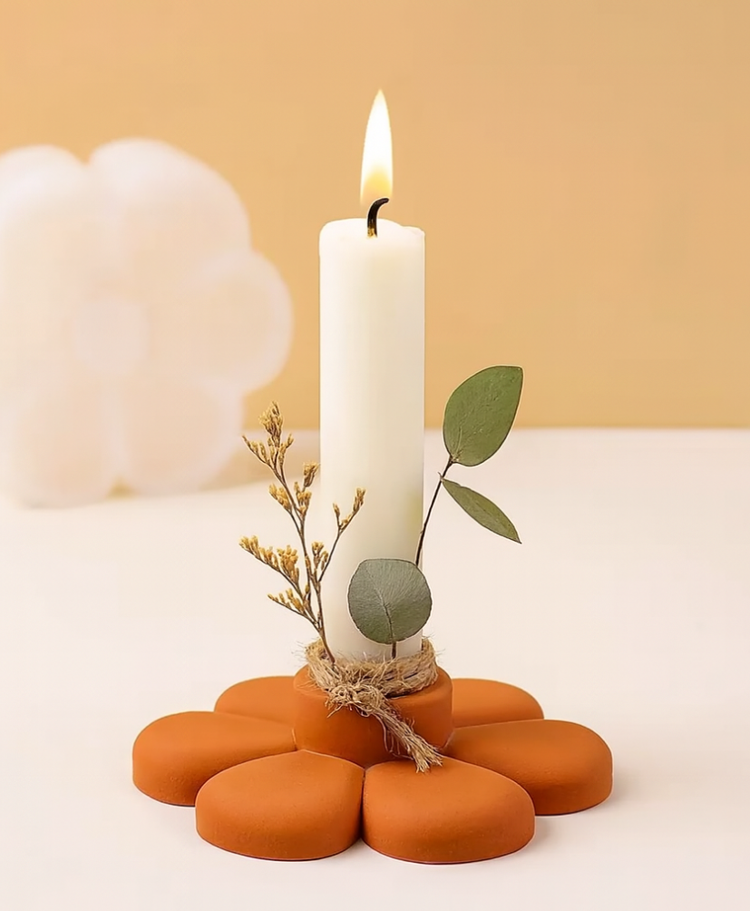 Silicone Mould for Resin Crafts - Bloom Candle Holder!