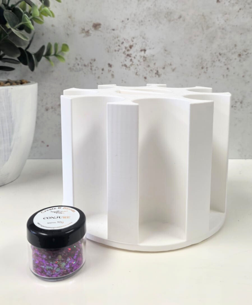 NOT STACKABLE Resin Pigment and Glitter Storage Holders – Exclusive to Create & Bloom Crafts