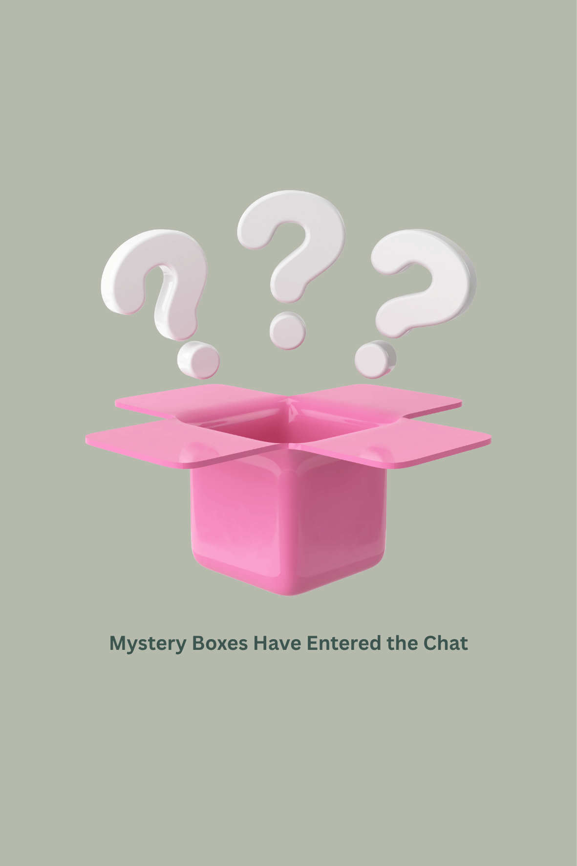Mystery Boxes have entered the chat! - Non-Refundable