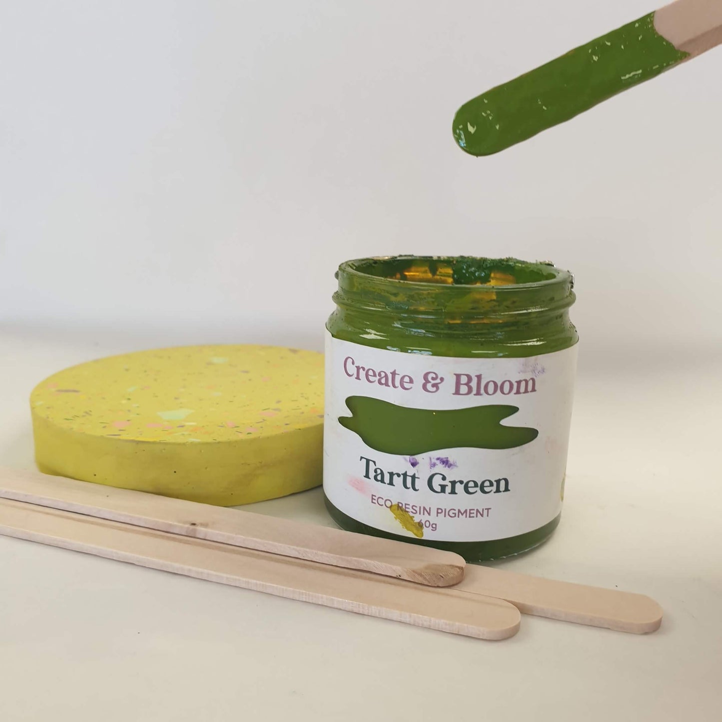 Eco-Resin Pigment: Tartt Green