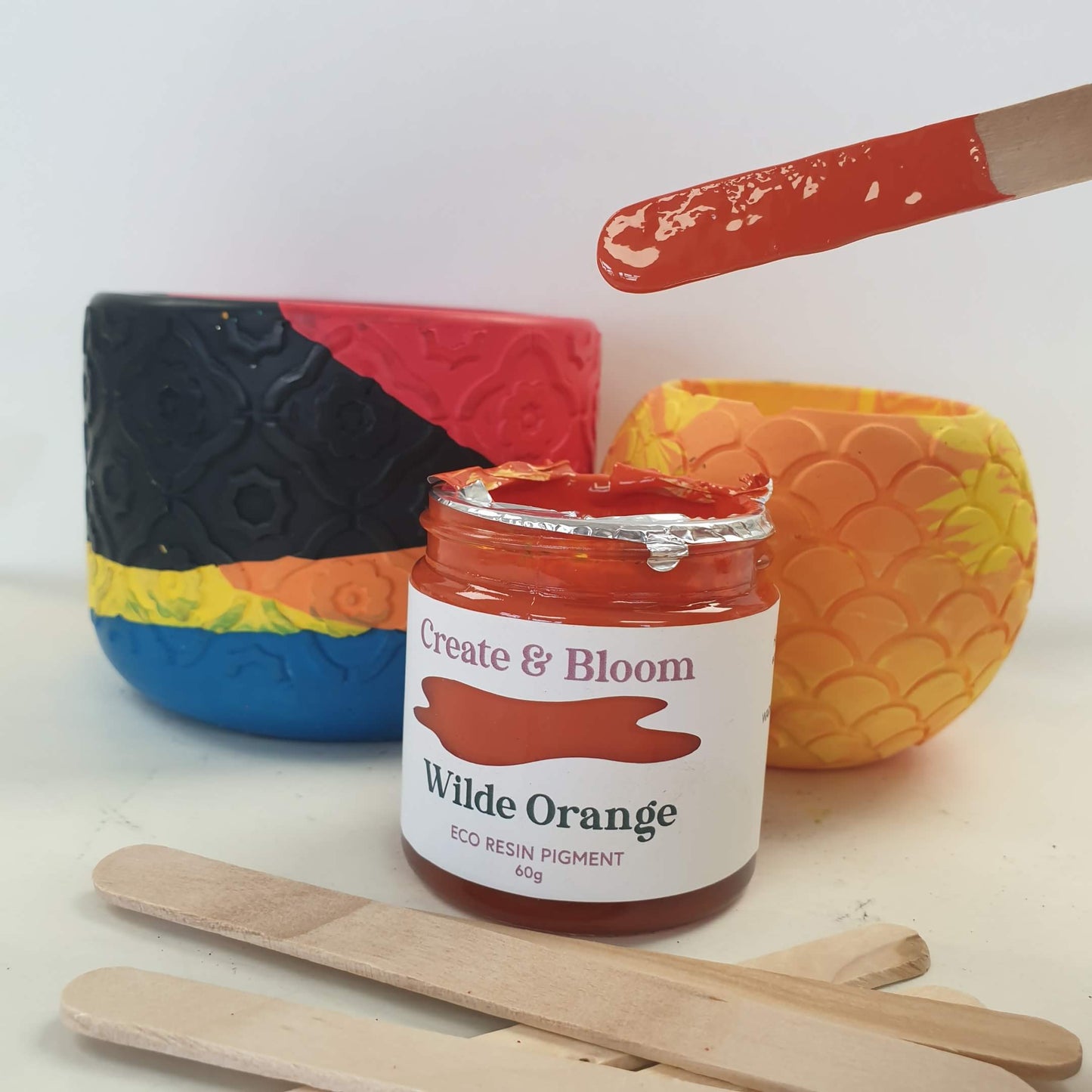 Eco-Resin Pigment - Wilde Orange!