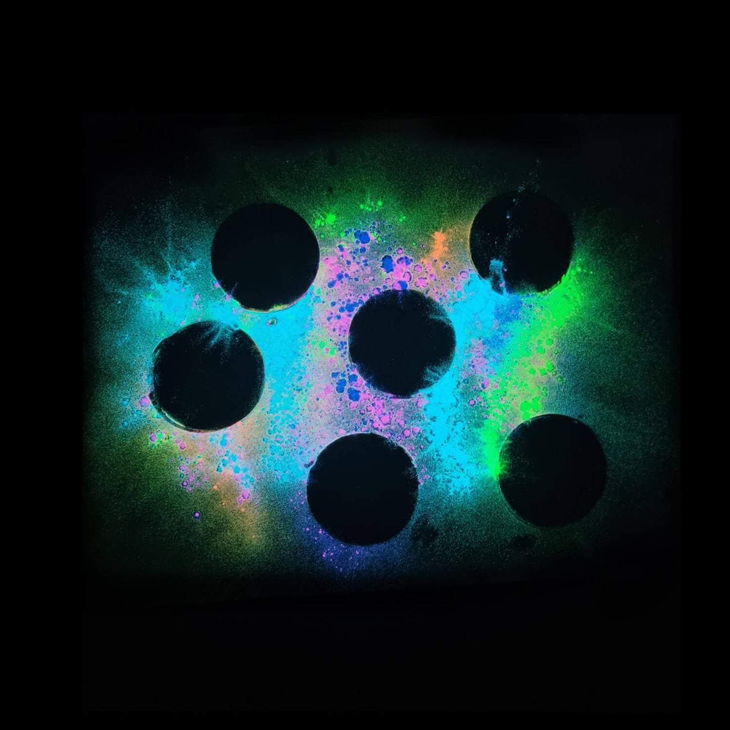 UV Glow Powder Pigment - Calypso Blue