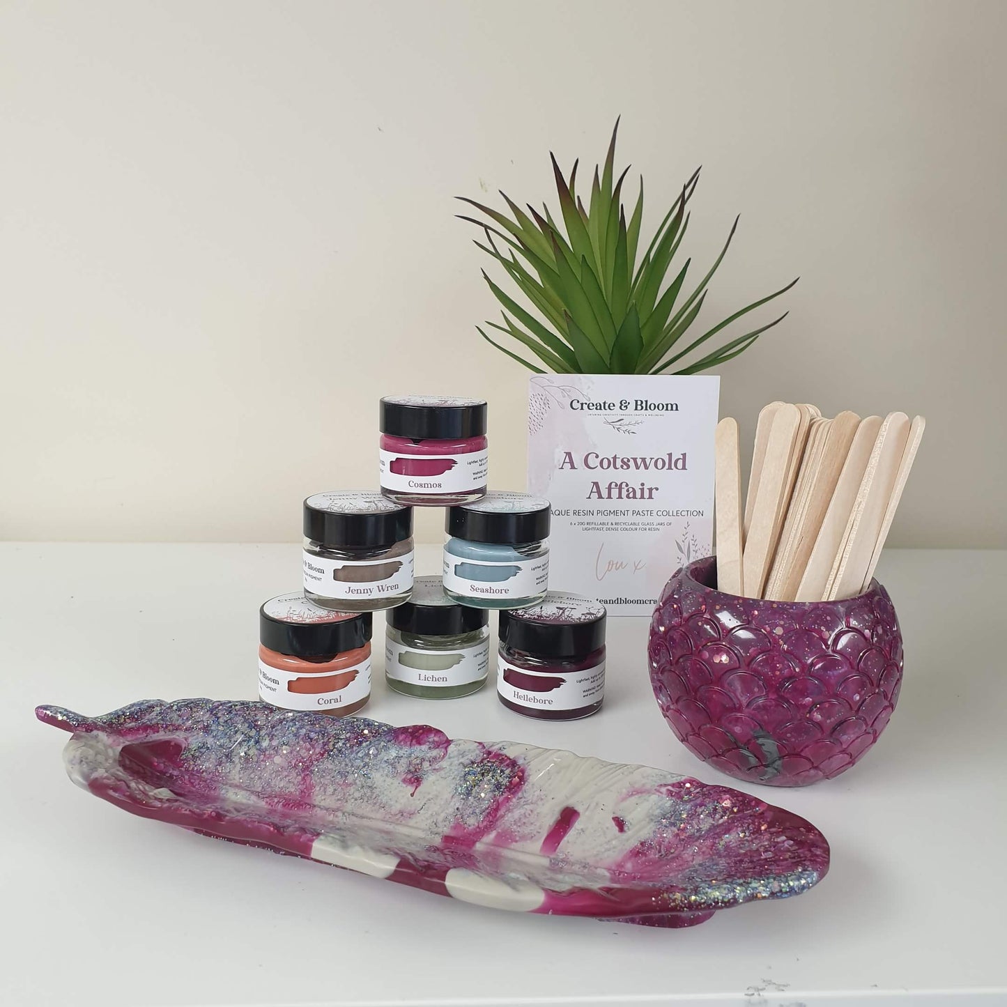 Opaque Resin Pigment Bundle: A Cotswold Affair