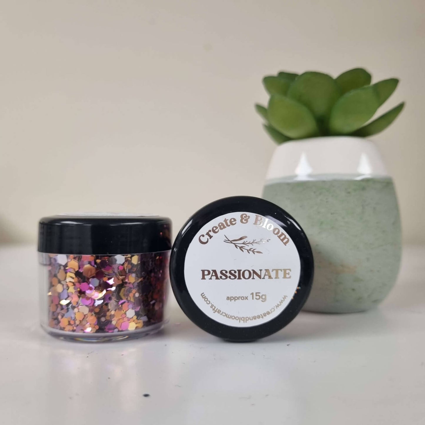 Ultimate Bloom Glitter Mix: Passionate