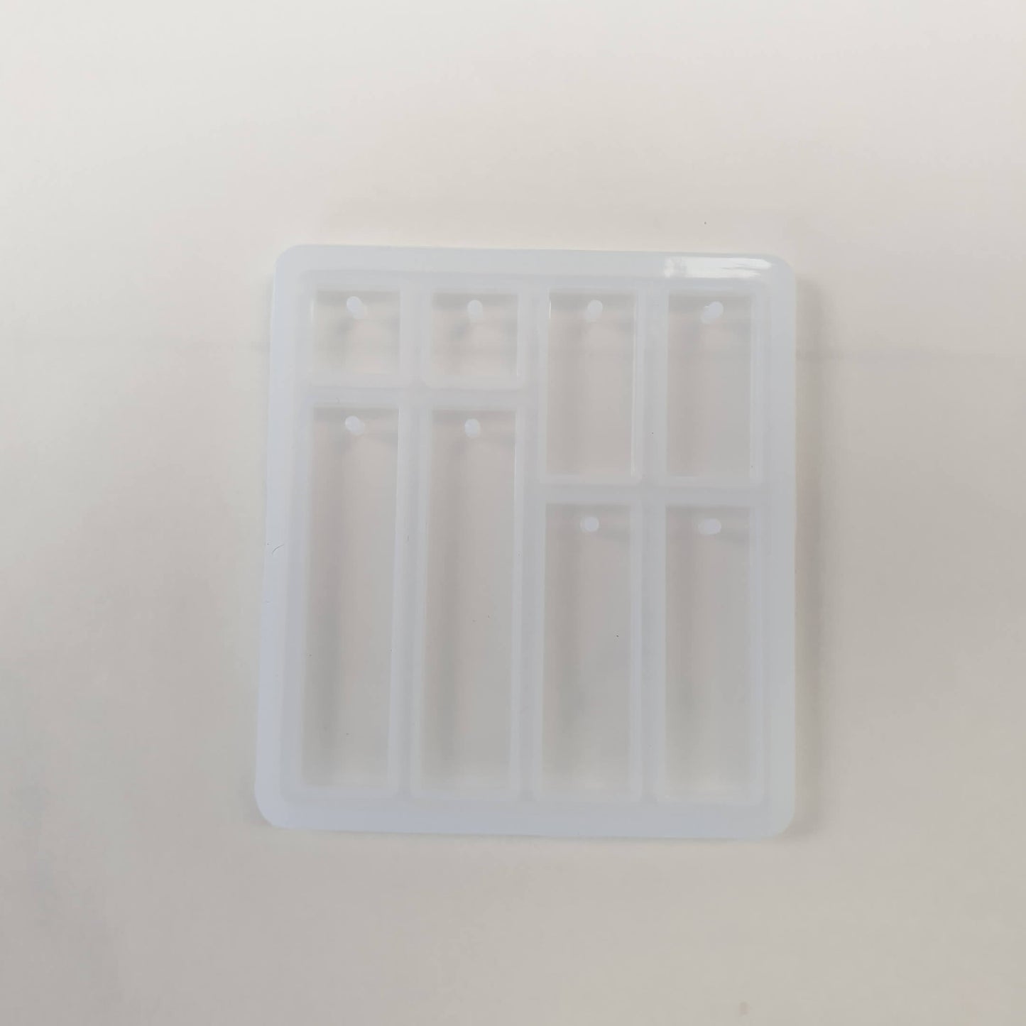 Silicone Mould for Resin Crafts - Rectangle Dangle No-Drill Earrings