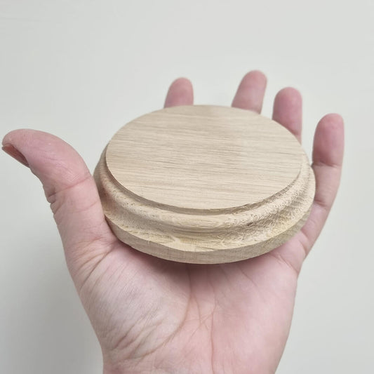 Oak Base Display Stand for Resin Castings
