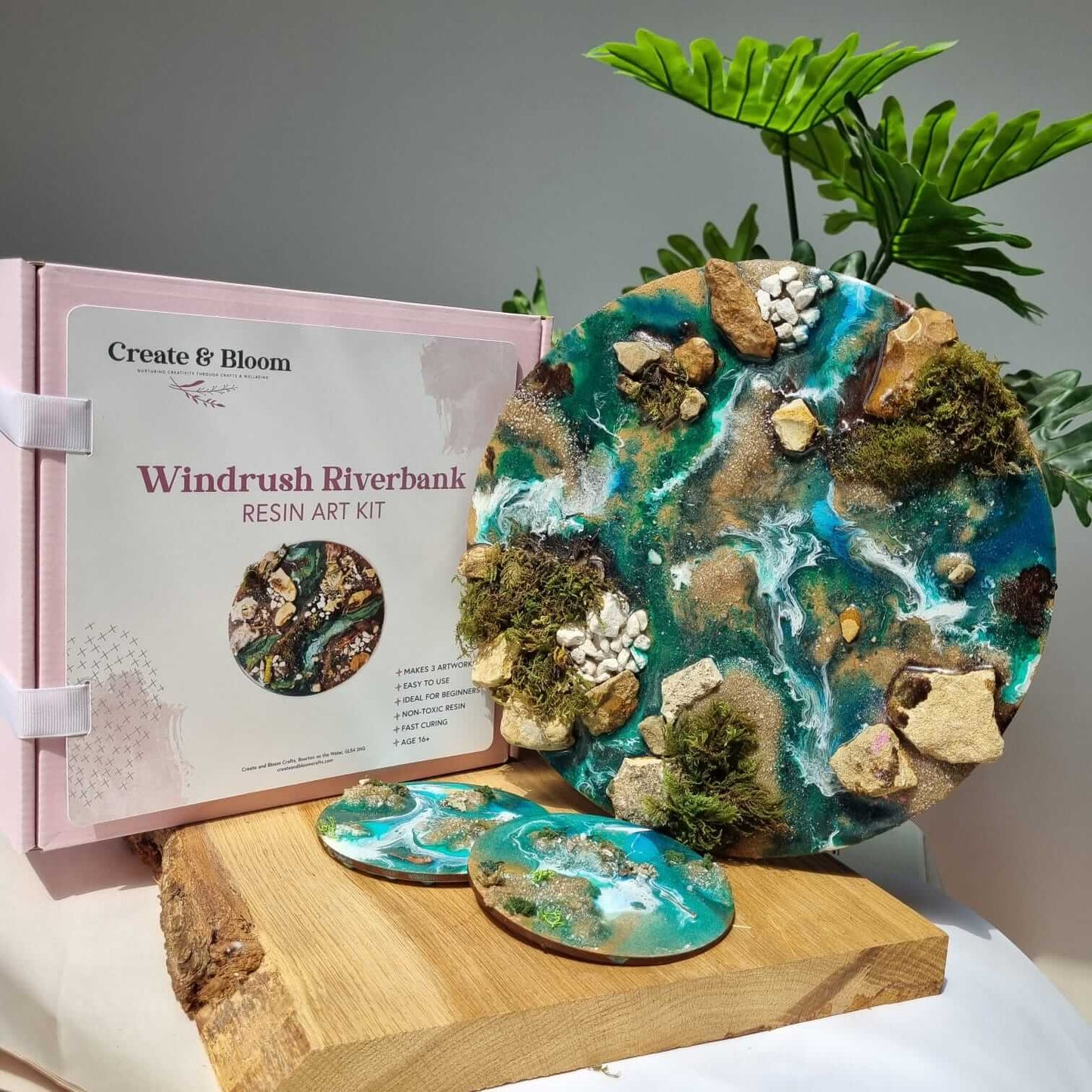 Windrush Riverbank Textural Resin Art Kit