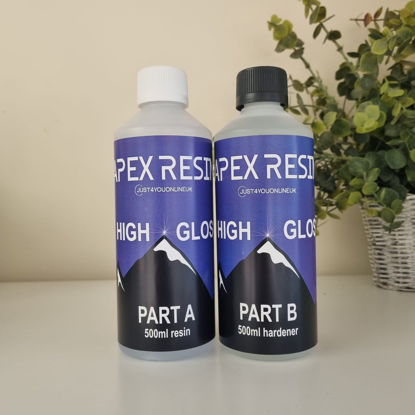 Apex Resin High Gloss - Low Viscosity, Fast Curing Epoxy Resin