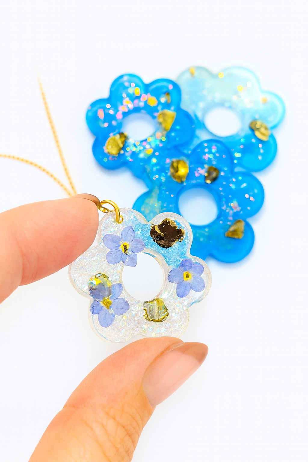 Silicone Moulds for Resin Crafts - Petal Earring Mould