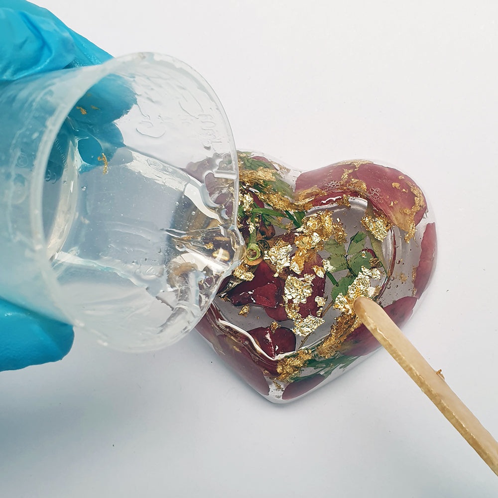 Floral Trinket: Epoxy Resin Botanical dish - Make 3!