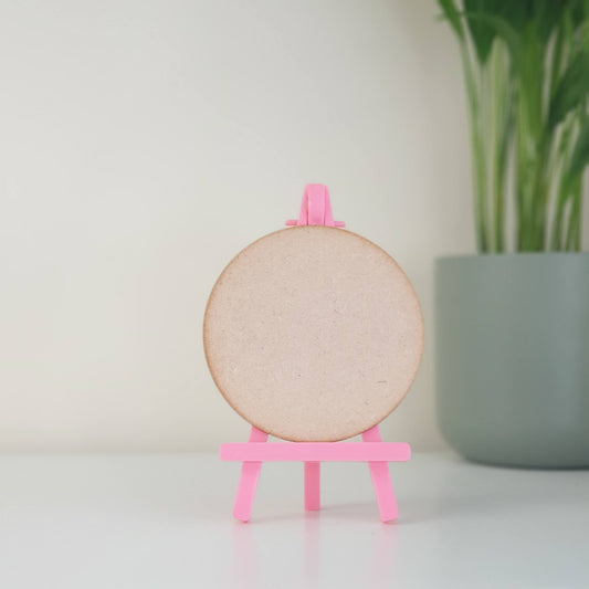 MDF Round Coaster Surface for Resin Art: Individual
