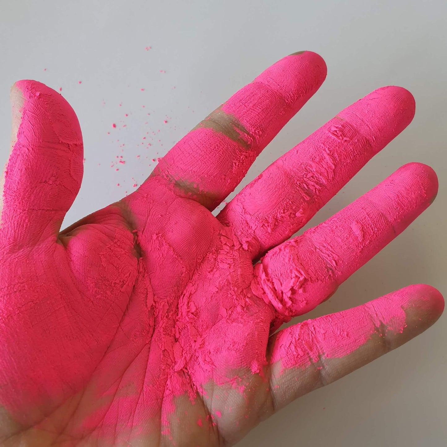 Mixed Media Neon Popping Pigment Powder: Parachute Pants Pink!