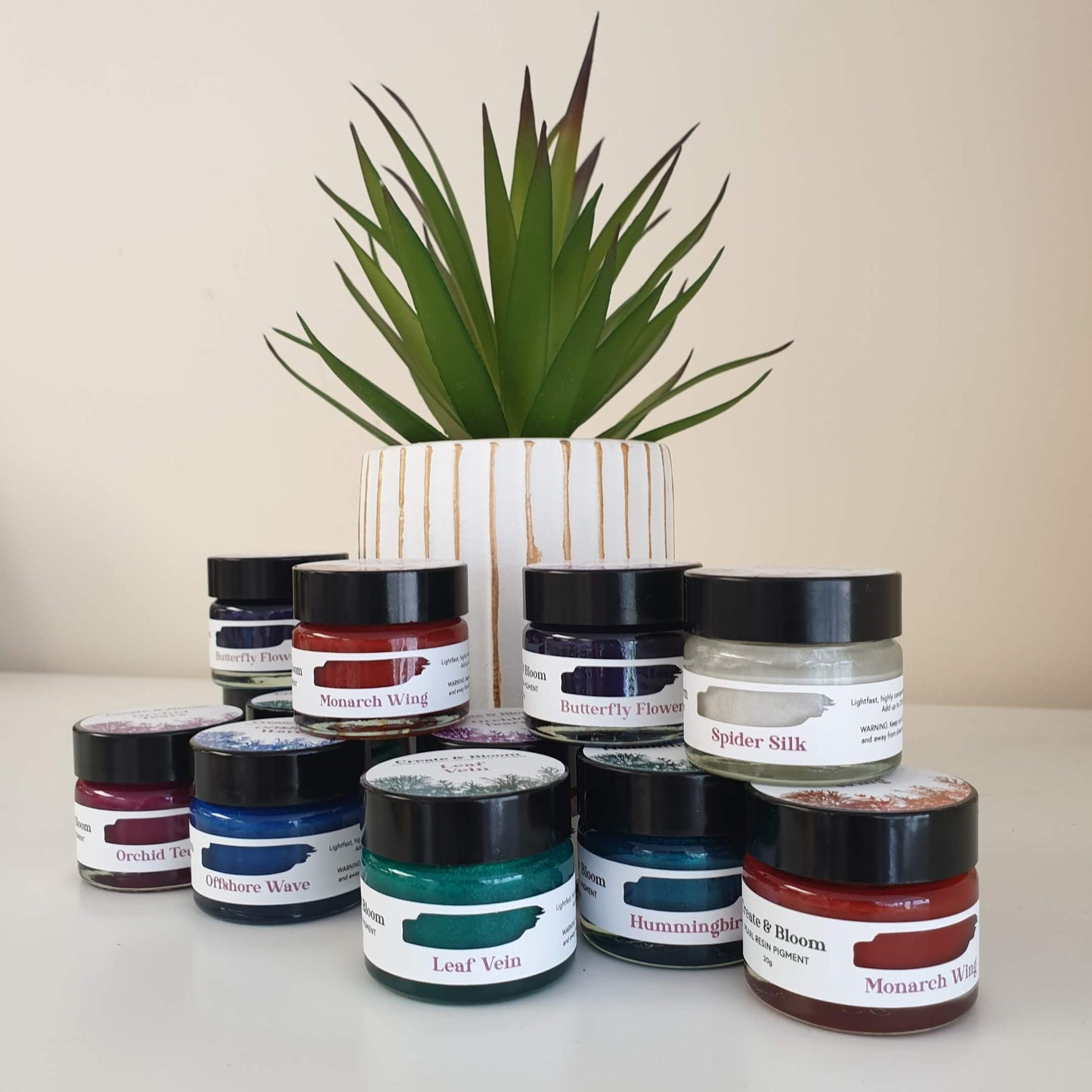 Pearl Resin Pigment: Leaf Vein