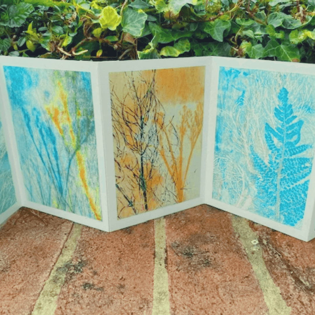 Crafty Friends Retreat: Botanical Impressions: Gelli Printing Nature's Beauty 30th May @ 1:00pm – 3:00pm