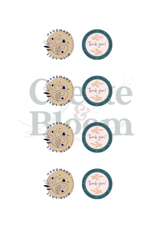 Handmade with Love UVDTF - Perfect for finishing your resin crafts