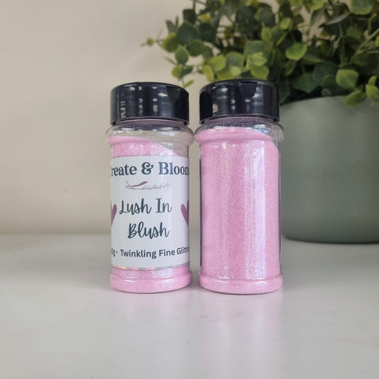 Pastel Magic Twinkling Holo Glitter: Lush in Blush!