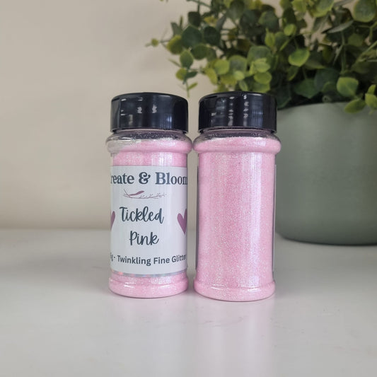 Pastel Magic Twinkling Holo Glitter: Tickled Pink!