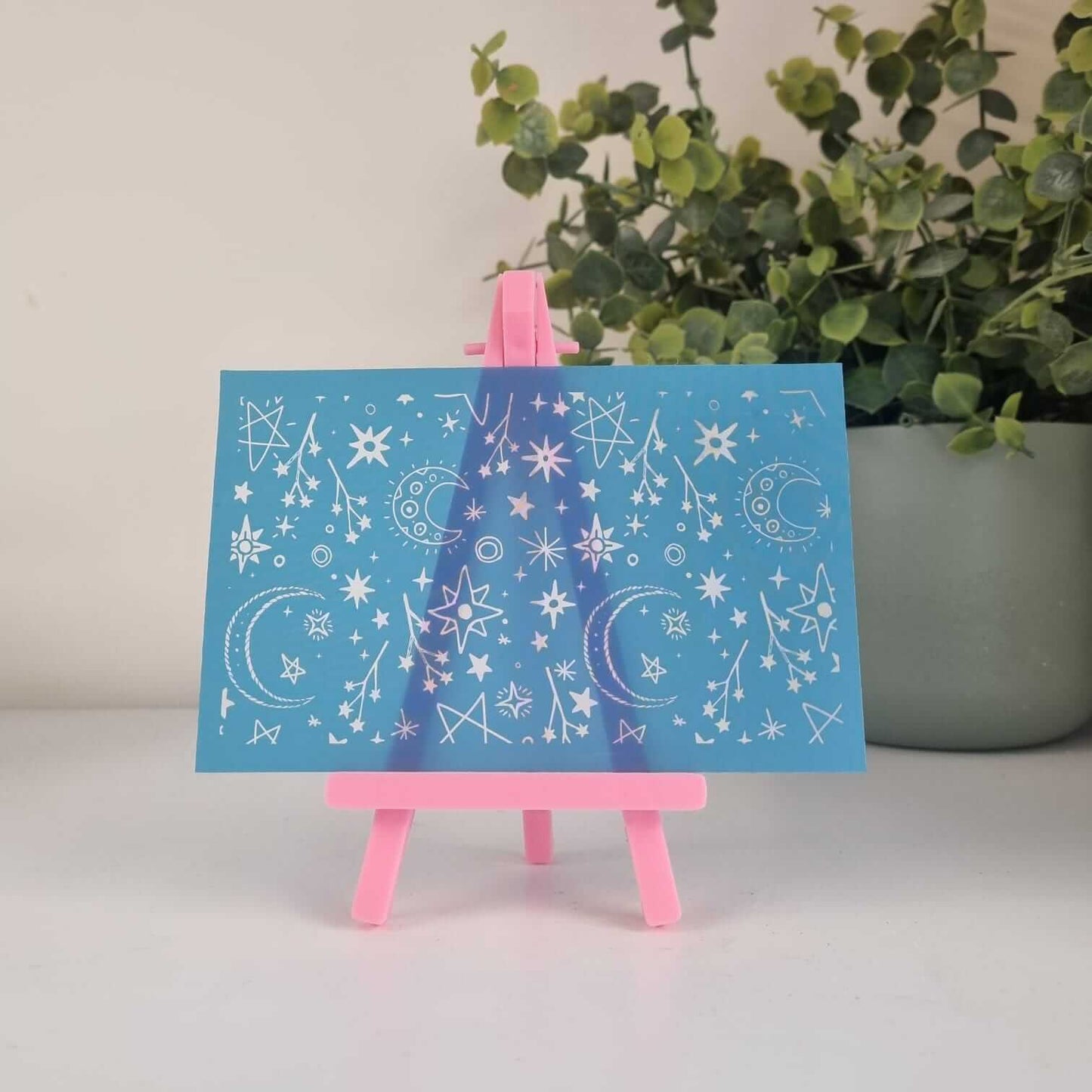 Create & Bloom Celestial: Reusable Silk Screen Stencil Kit for Polymer Clay & Mixed media!