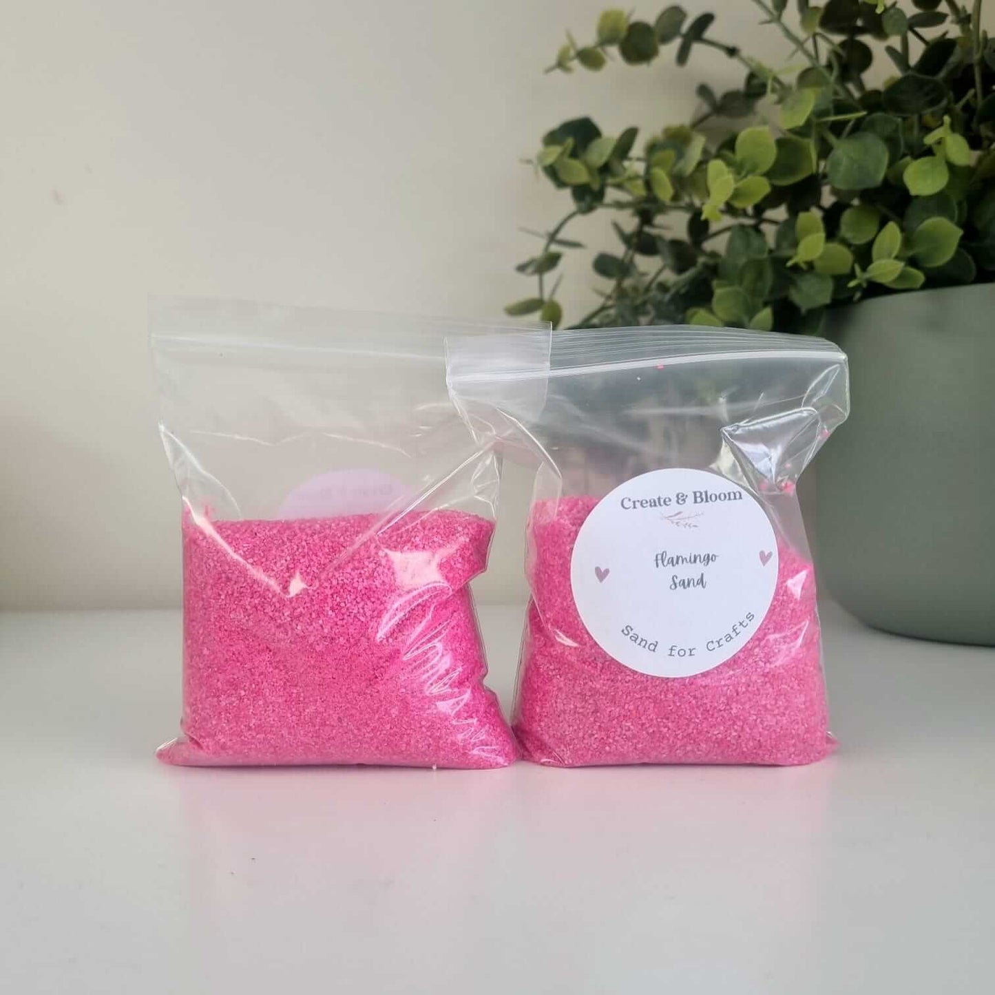 Sand for Resin Art, Crafts & Home Décor – Flamingo Pink!