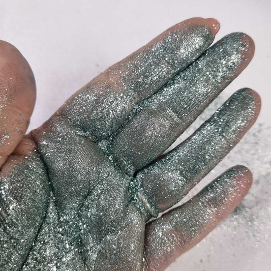 Pigmented Sparkle Mica Mix: Mystic Moss!