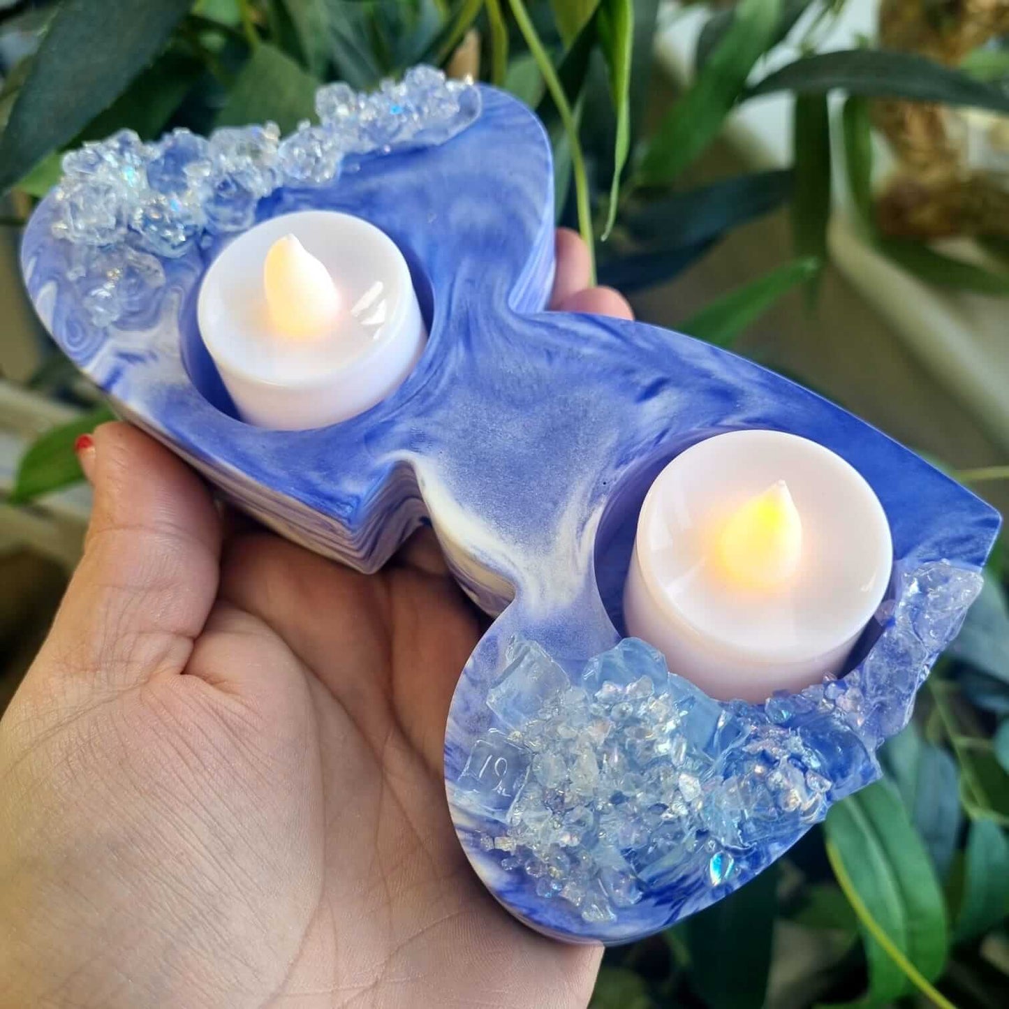 Silicone Moulds for Resin Crafts: Intertwined Heart Candle Mould!