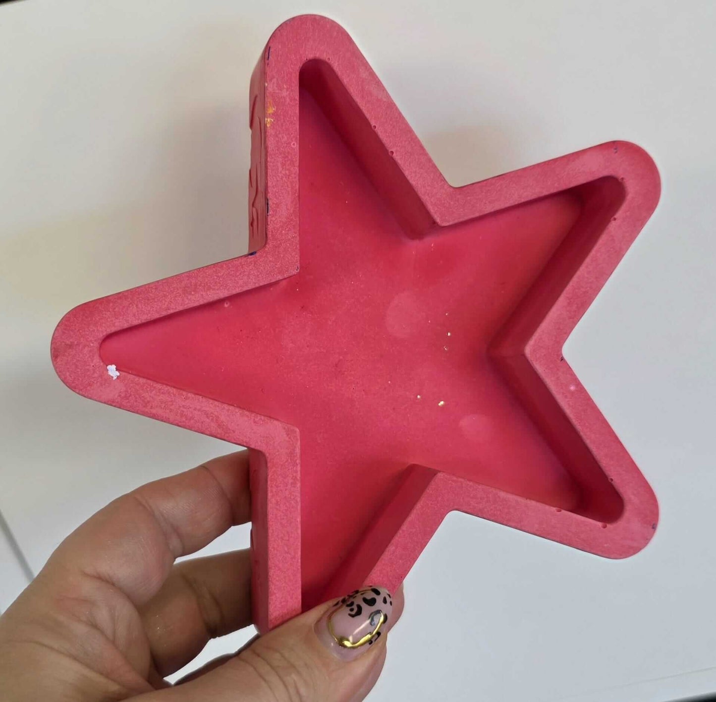 Red Bloom Cast Drops – Water-Based Pigment dye for Eco Pour and concrete craft mediums.