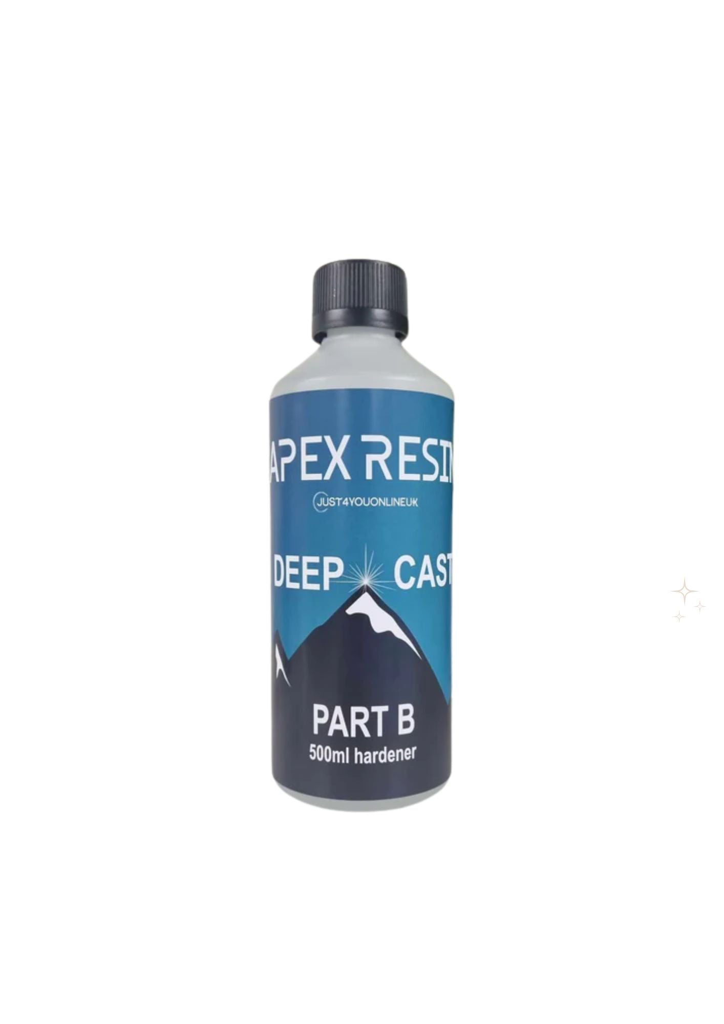 Apex Crystal Clear Deep Pour Epoxy Resin – Ultra-Hard, Glass-Like 1:1 Formula for Deep Casting (Up to 30cm)!