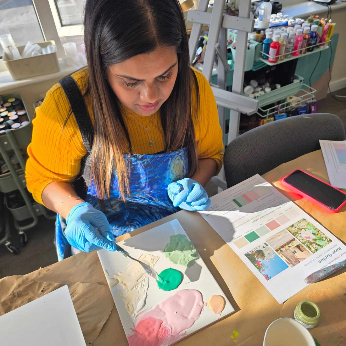 Colour theory workshop