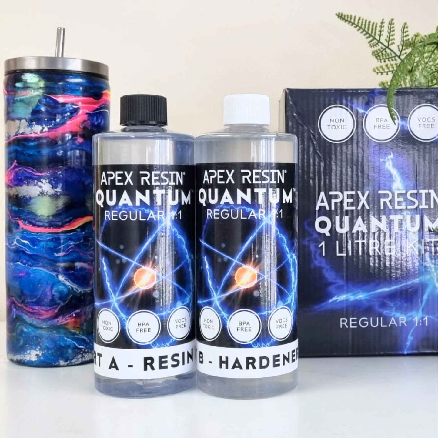 Apex Resin® Quantum for Tumblers - Regular Set - Shipped by our partner, Apex Resin!