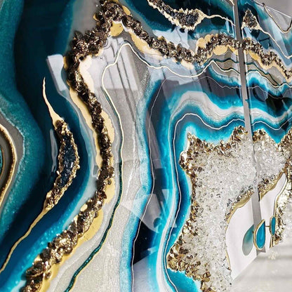 Apex Resin Fast Cure epoxy resin kit – high viscosity clear resin for art and geode work