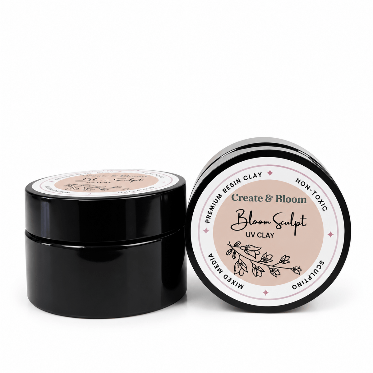 UV clear sculpting clay for resin crafting – 50g