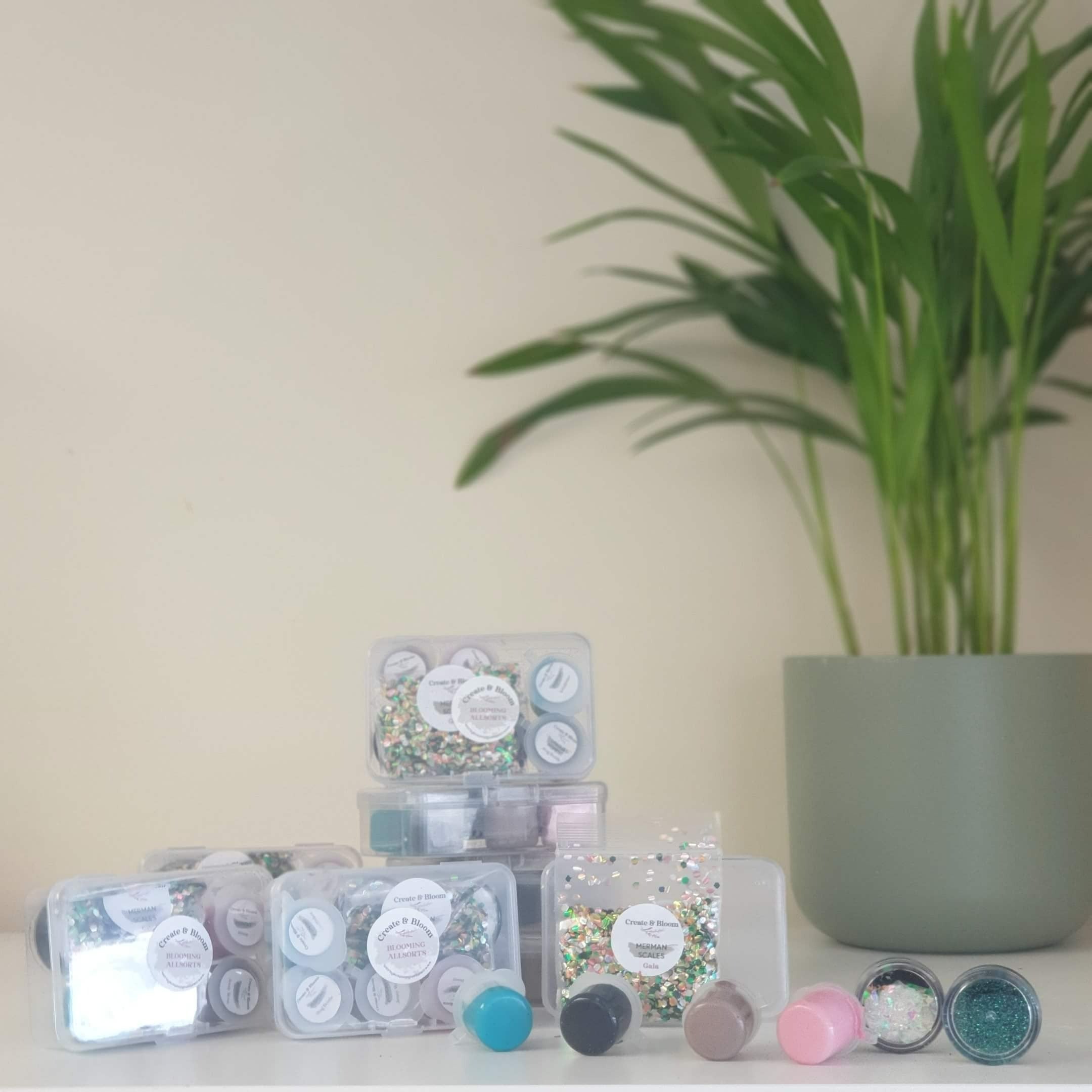 Blooming Allsorts Resin Sample Selection – Luxury Epoxy Resin Pigment ...