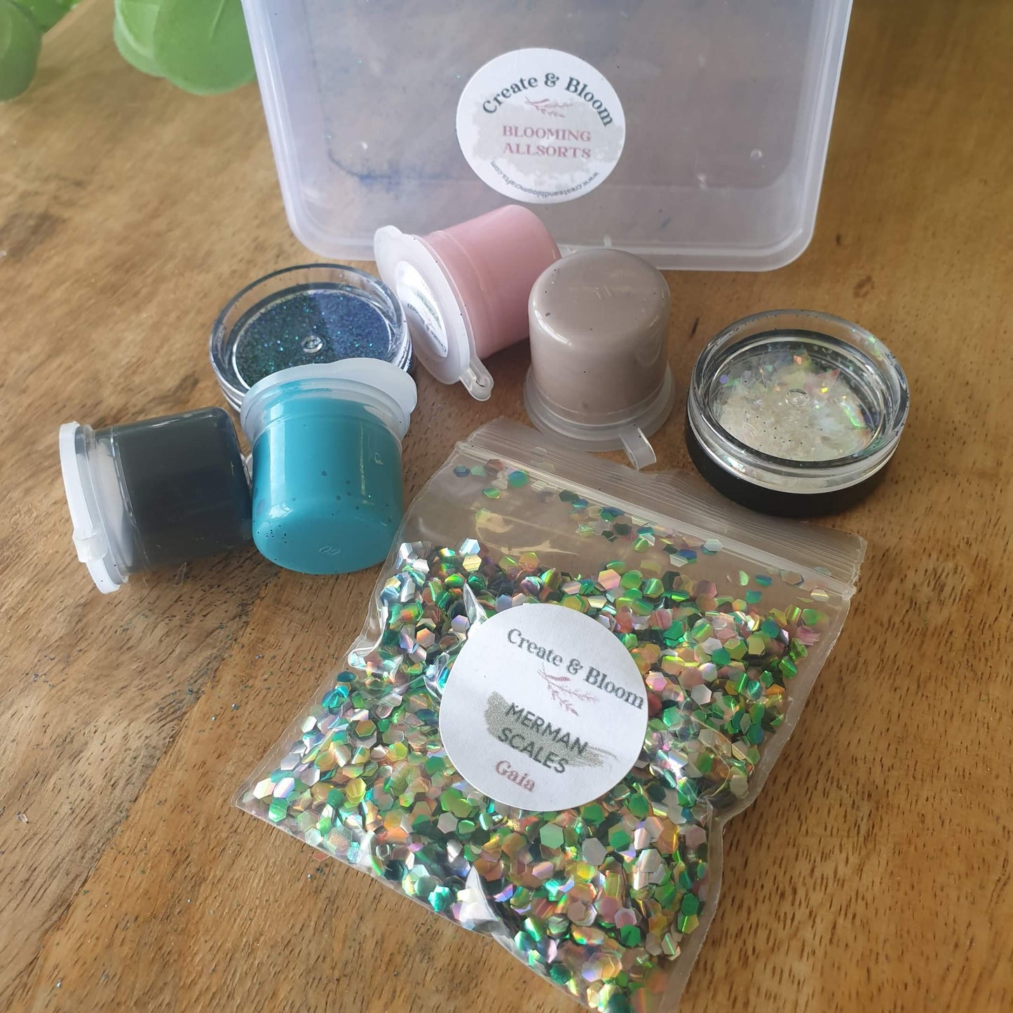 Luxurious Epoxy Resin Sample Selection: Blooming Allsorts, Randomly Picked!