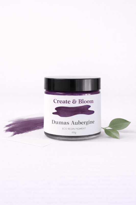 Eco-Resin Pigment: Dumas Aubergine