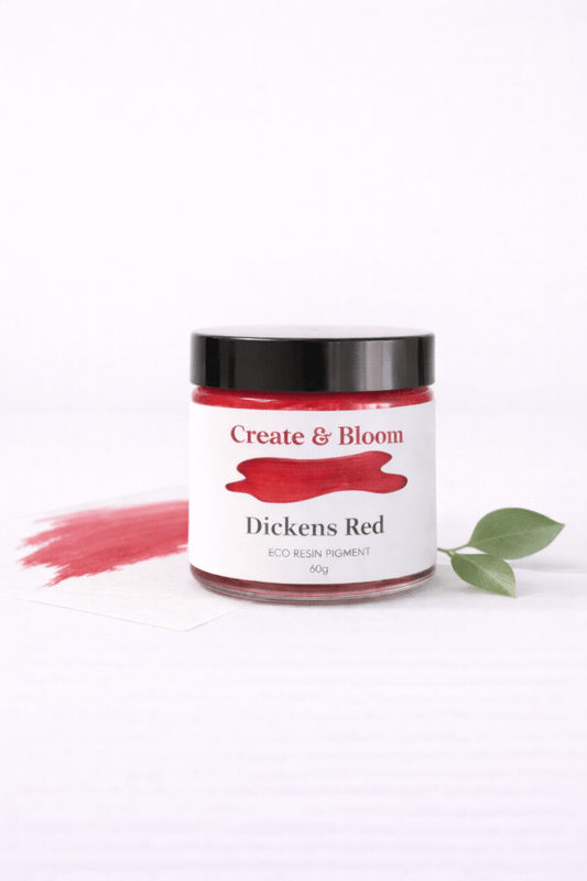 Eco Pour -Resin Pigment: Dickens Red
