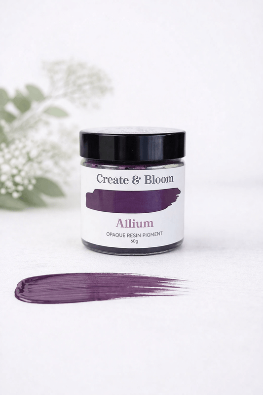 Opaque Resin Pigment: Allium Purple