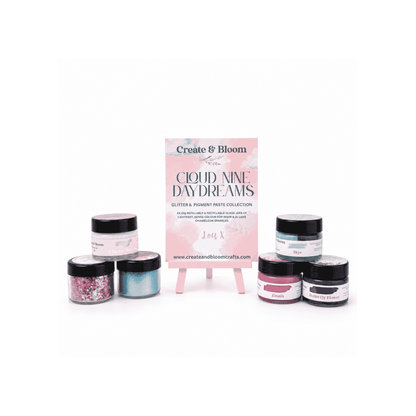 resin dye
pink resin collection
pigment pastes
resin pigment paste, luxury resin pigments, epoxy resin colours, blue resin pigment, pink resin pigment, pearl resin pigment, chameleon resin pigment, resin art supplies UK, epoxy pigment paste, resin artist bundle, dreamy resin colours, iridescent resin pigments, resin colour collection, Cloud Nine Dreams, premium resin pigments, resin making supplies, artist resin pigments, high quality resin pigments, glitter resin art, resin crafting UK