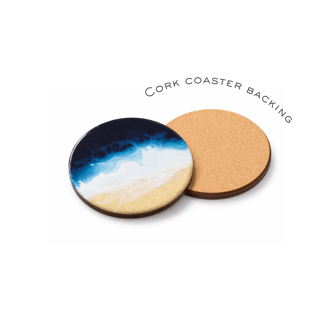 cork base for coasters