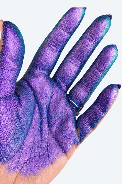 Purple colour shift pigment powder for resin crafts