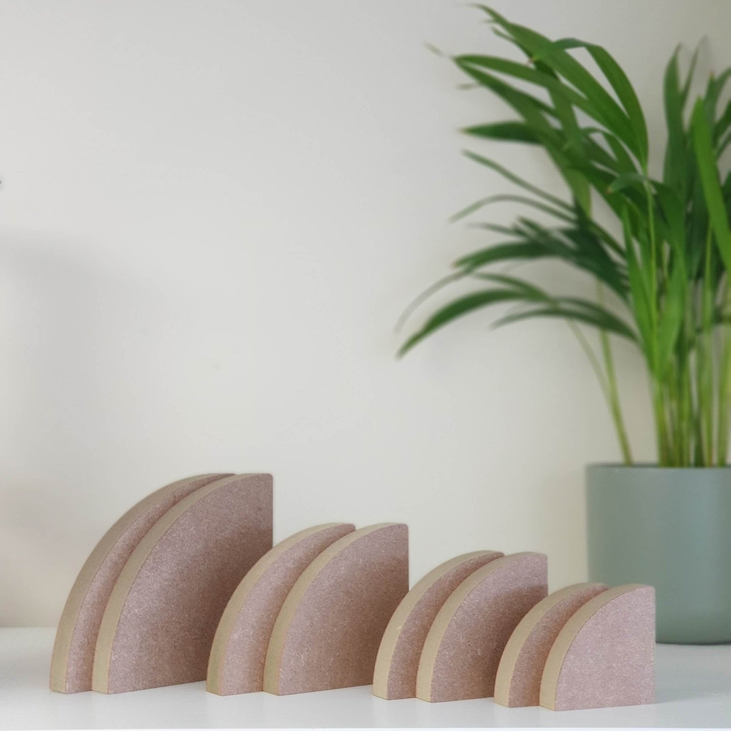 MDF Contour Corners for Resin Art: Pair