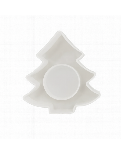 NEW SIZE Silicone Mould for Resin Crafts - Sleigh My Tree Candle Holder Mould!