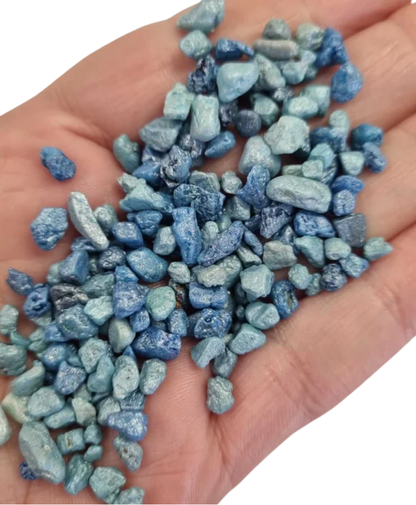 Bloom Texture  - Cerulean Shingle stones for resin Art! 200g