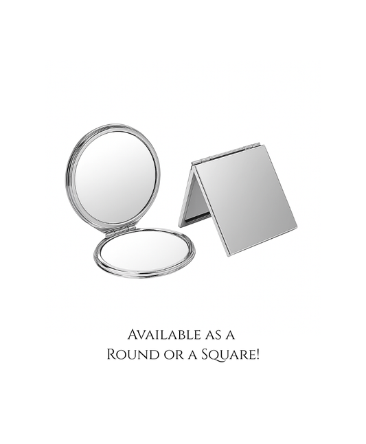 Pocket Mirror – Customisable Metal Mirror for Resin Art and Gifts!
