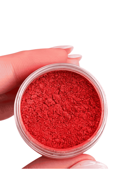 Premium Shimmering Mixed Media Mica Powder - Red-y Or Not!